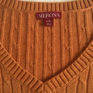 Merona Rust Color Sweater